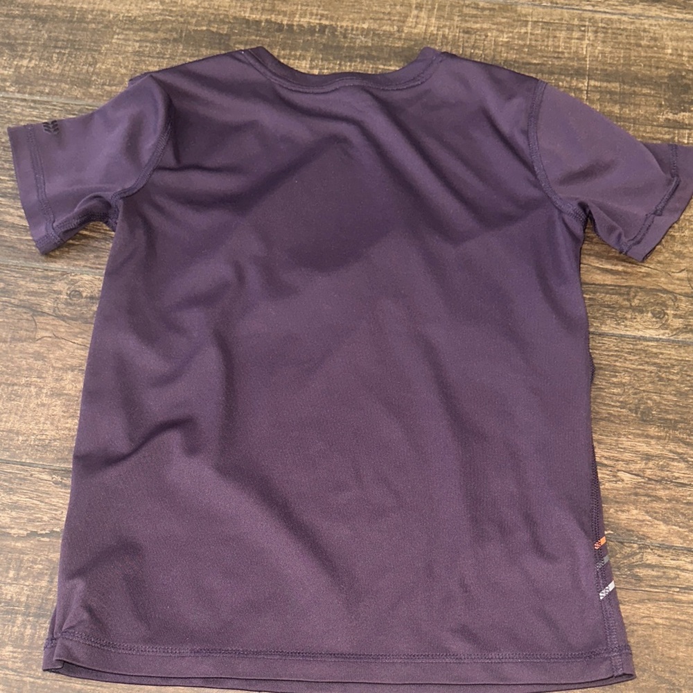 All in Motion deep purple  Kids Tee with Graphic Stripes - Picture 4 of 4